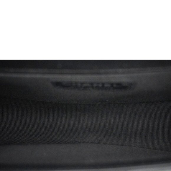 Chanel  Boy Flap Chevron Leather with Holographic PVC Crossbody Bag Black - Picture 15 of 16